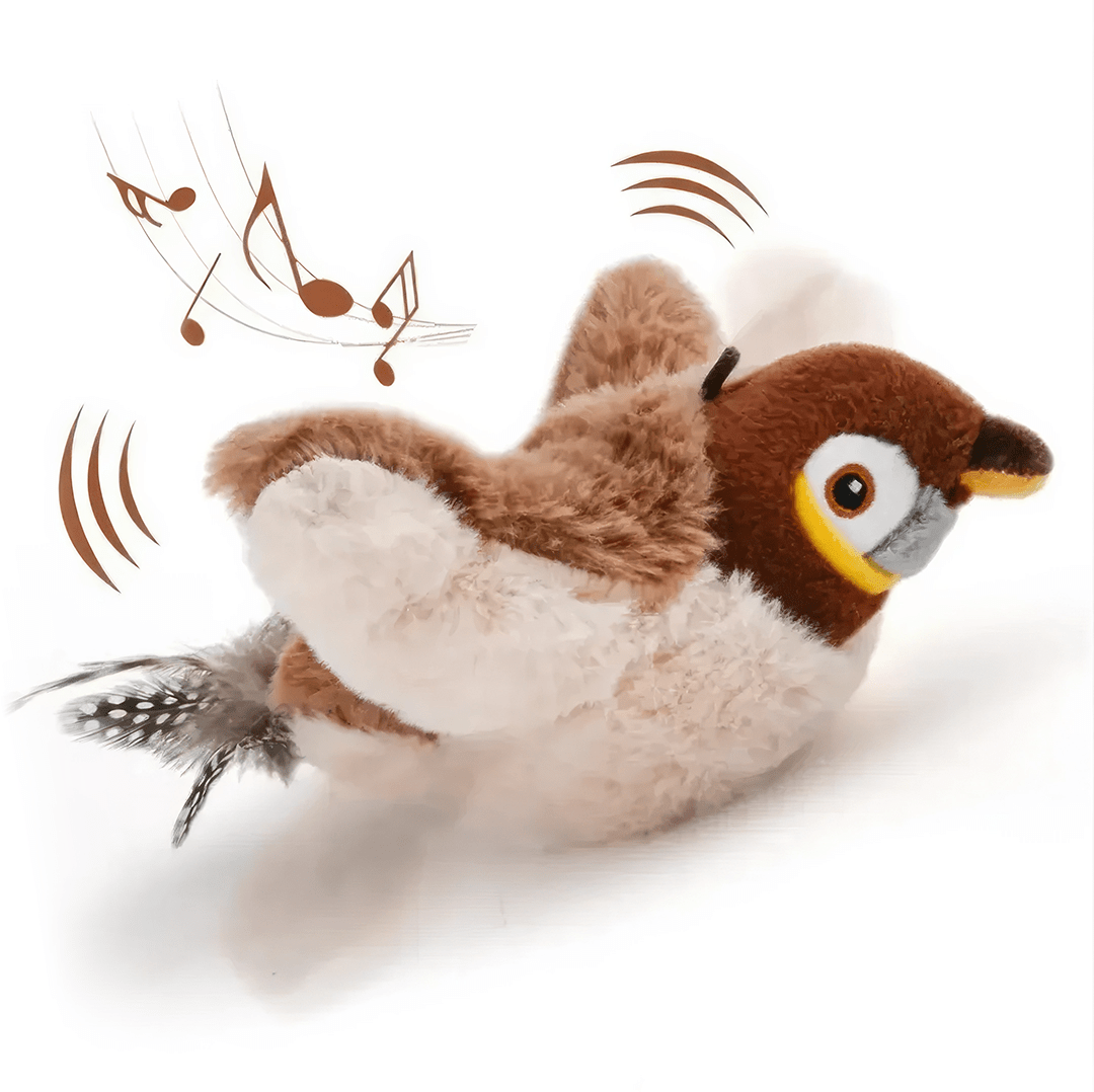 PurrPlay™ – Das interaktive Katzenspielzeug mit lebendigem Vogelgezwitscher
