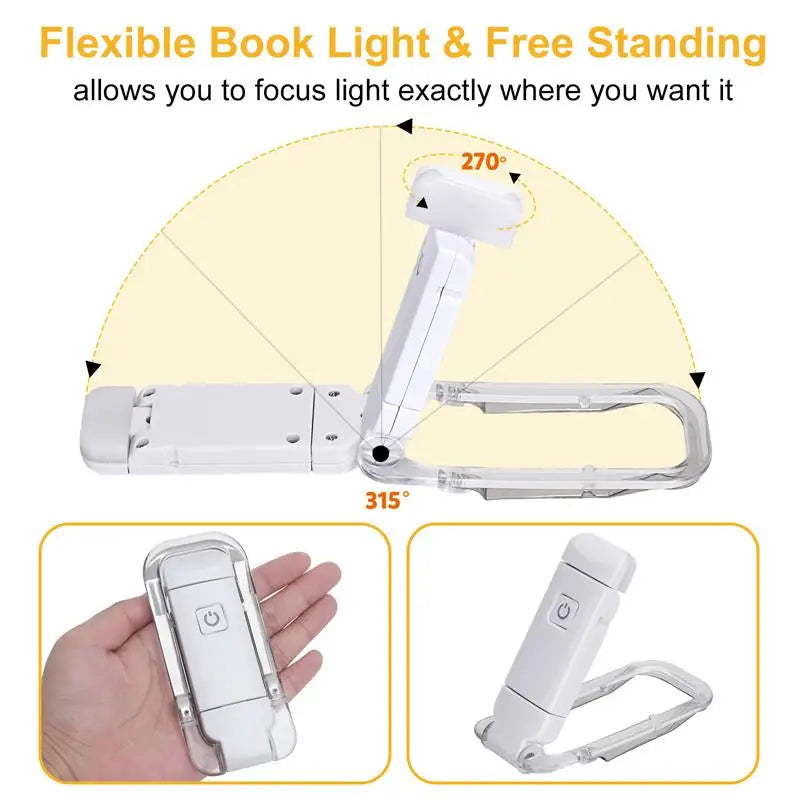 1+1 GRATIS | NightRead™ – Deine tragbare LED-Leselampe für entspannte Nächte
