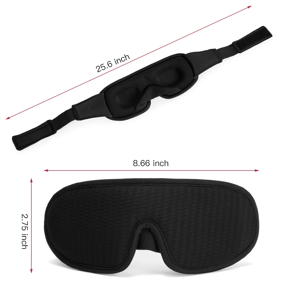 SleepComfort™ – Das 3D Ergonomische Schlafmasker für Ultimativen Komfort und Entspannung