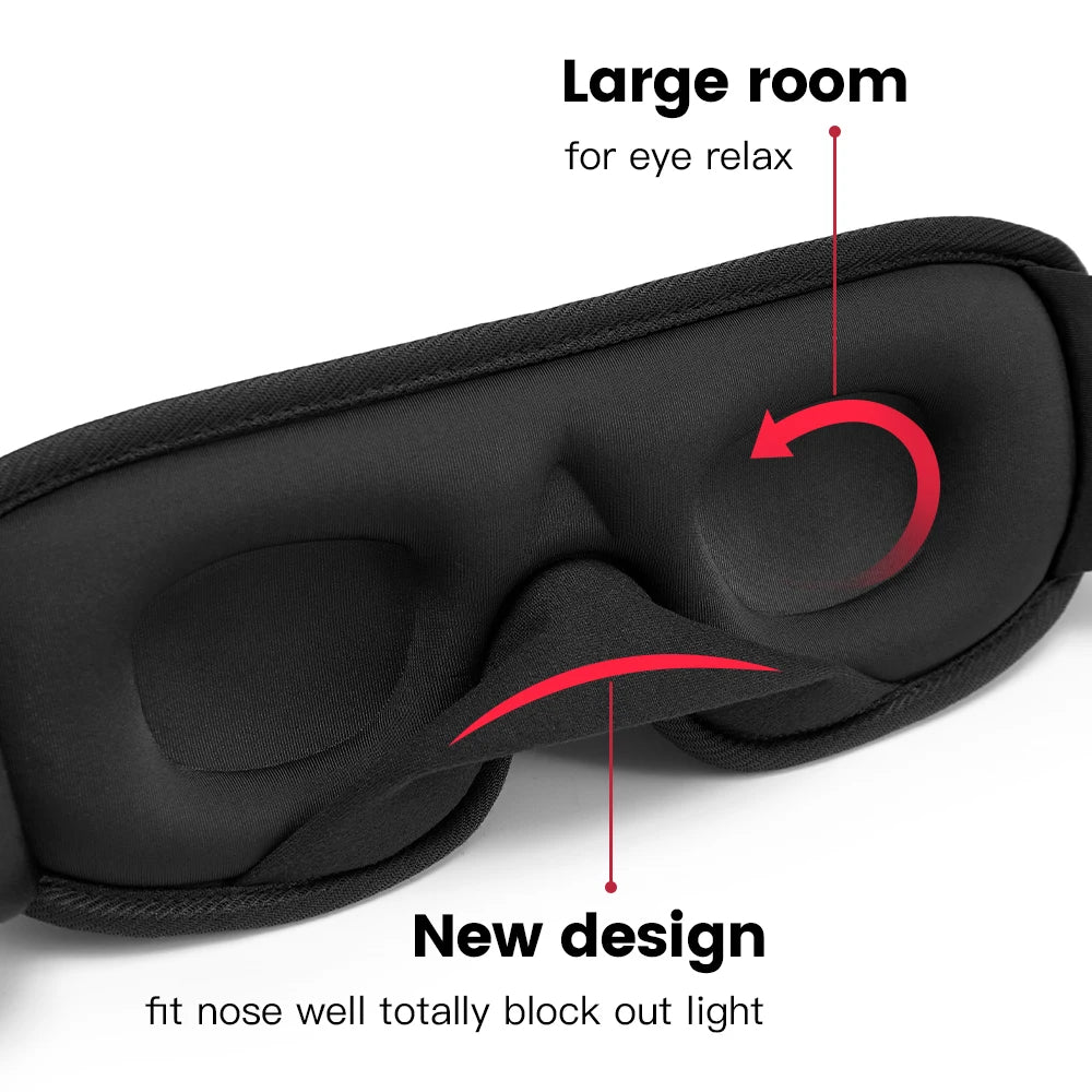 SleepComfort™ – Das 3D Ergonomische Schlafmasker für Ultimativen Komfort und Entspannung