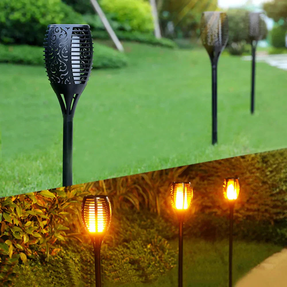 1+1 Gratis | SolarGarden | Solarbetriebene Nachtfackel