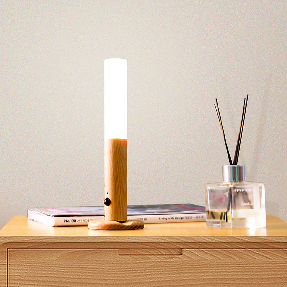 1+1 GRATIS | LumiHolz™ – Stilvolle Magnetische Kabellose Holzlampe für ein Elegantes Zuhause