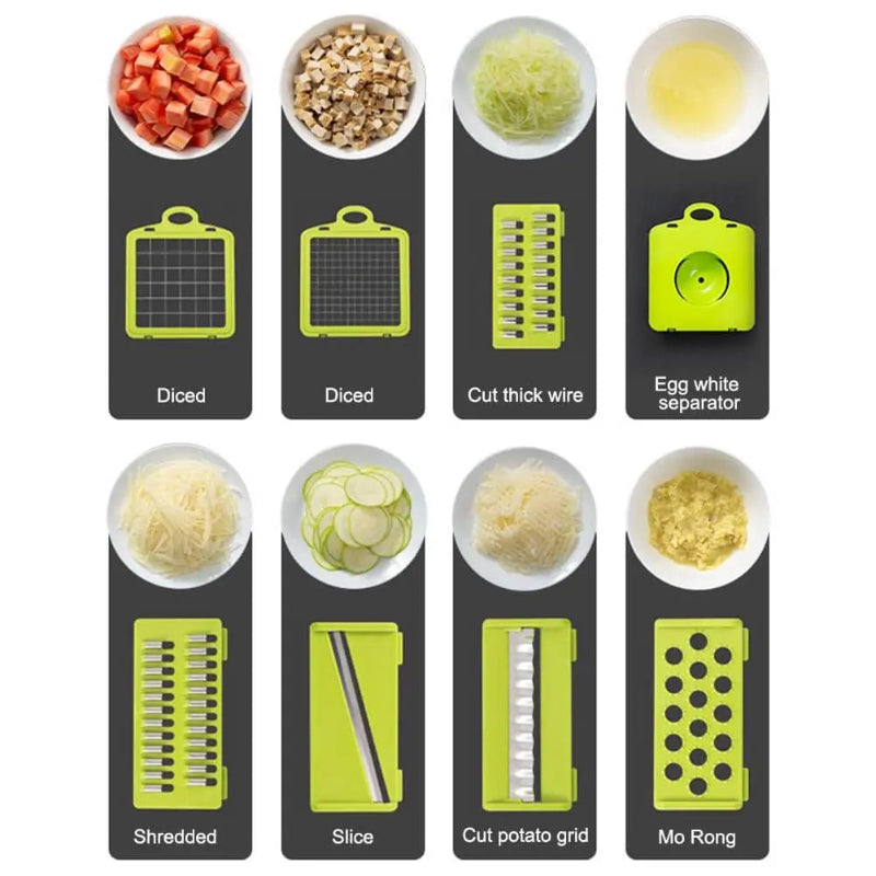 SliceMaster™ – Multifunktionaler Gemüseschneider für schnelle & sichere Zubereitung