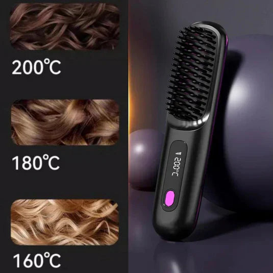 SmoothGlam™️ – Die Kabellose Glättbürste