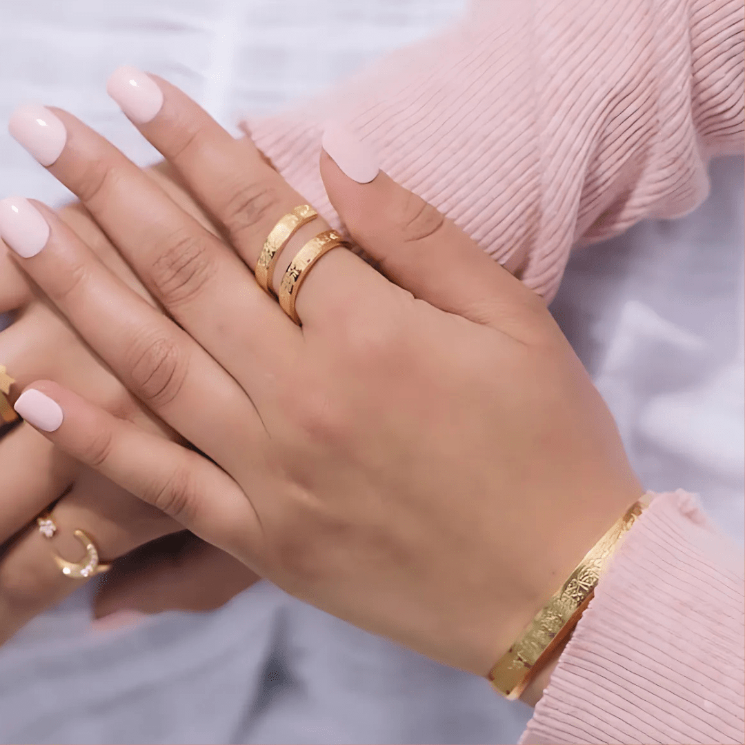 Ayatul Kursi Ring – Symbol für Schutz und spirituelle Stärke