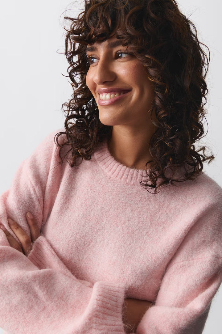 Weicher Strickpullover Rosa – Kuschelig & Stylisch