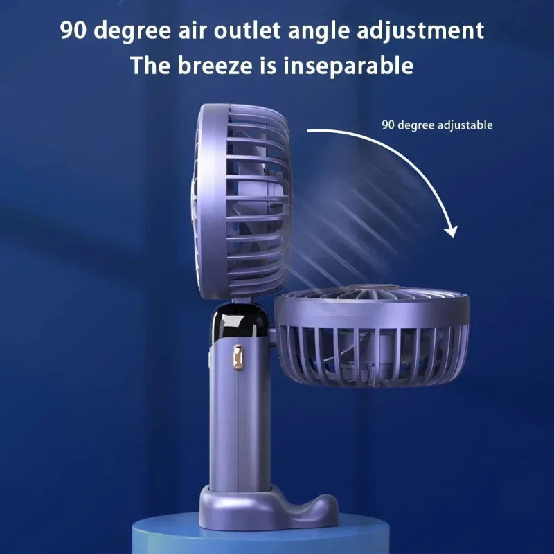 CoolBreeze™ – Leistungsstarker Mini-Ventilator mit intelligentem LED-Display