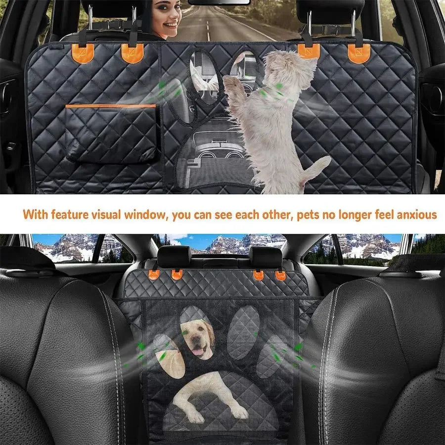 PawRide™ Rücksitz-Hundeschutz & Hängematte – 100 % wasserdicht