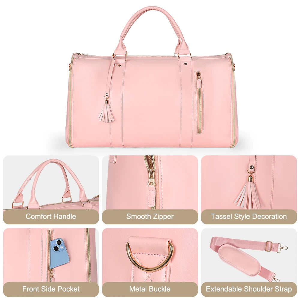 PackStyle™ – Die wandelbare und faltbare Kleiderschutz-Tasche für stressfreies Reisen