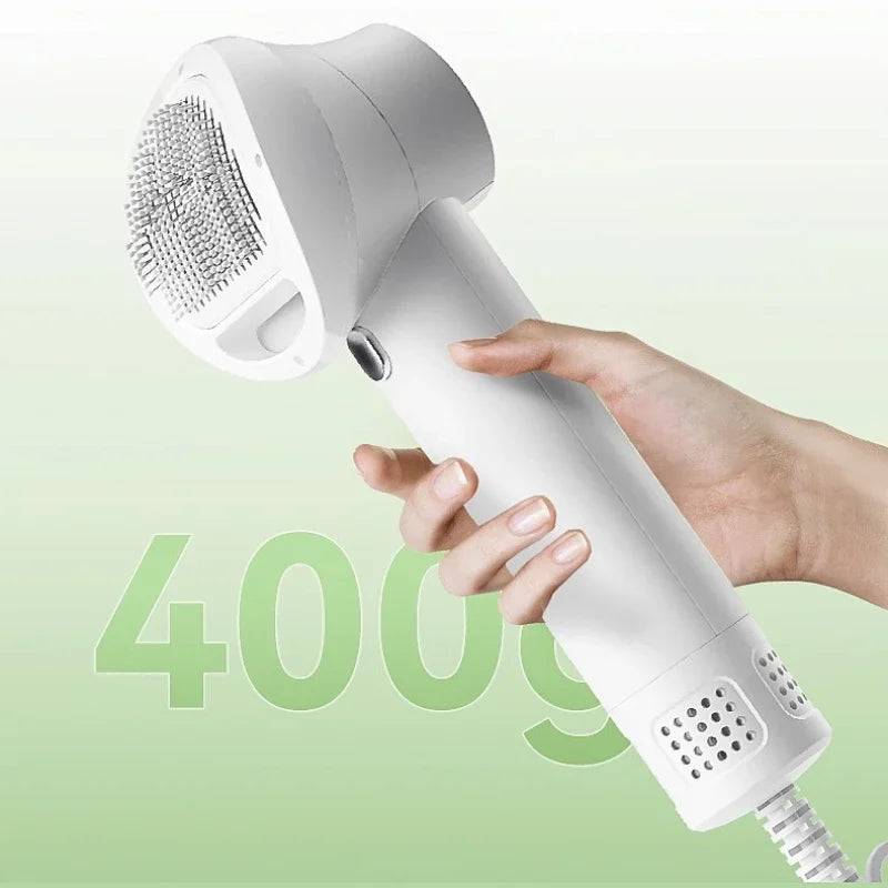 FellDry Pro™ – Intelligenter Haustier-Haartrockner mit Bürste, LED-Display & Temperaturregelung für Hunde & Katzen