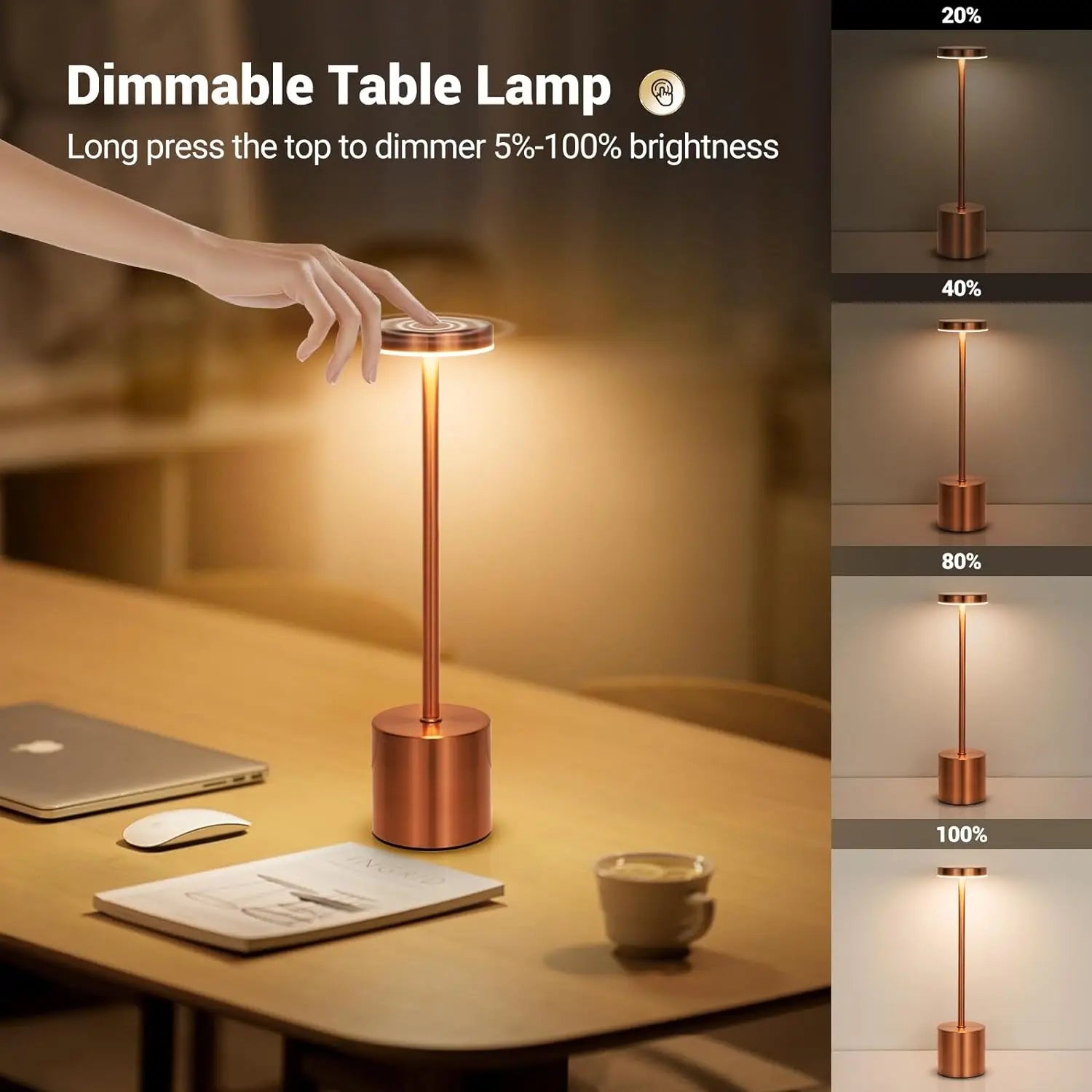 LumiTouch™ – Die elegante Touch-LED-Lampe für dein Zuhause