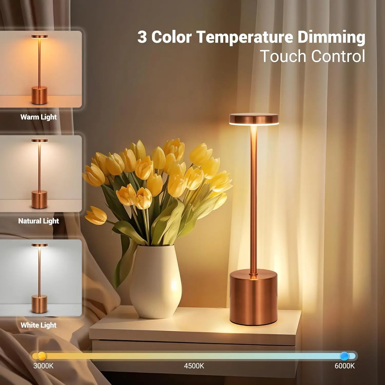 LumiTouch™ – Die elegante Touch-LED-Lampe für dein Zuhause