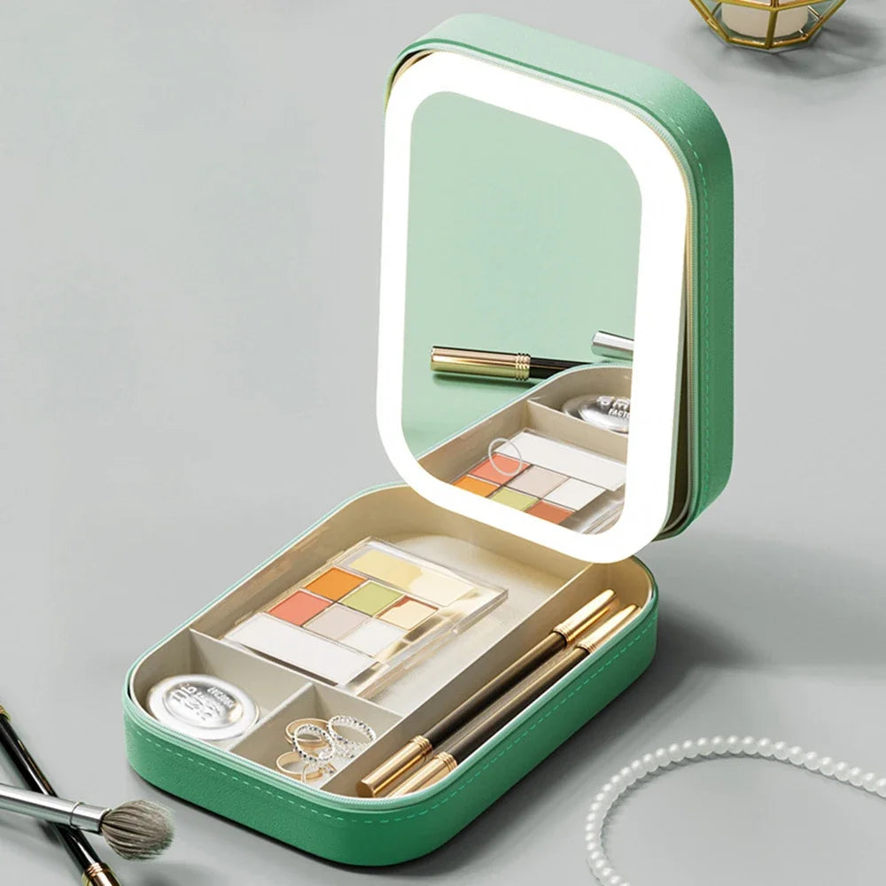 BeautyVault™ – Die kompakte LED-Reisetasche für perfekte Makeup-Beleuchtung