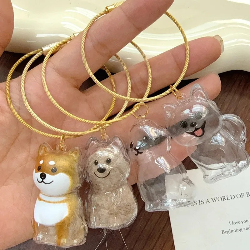 PawMemories™ – Transparenter Haustier-Haar Anhänger | Persönliches Erinnerungsstück & Memorial Geschenk für Tierliebhaber