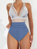 Figurformender Badeanzug mit Mesh & Blumenprint – Push-Up Monokini für Damen