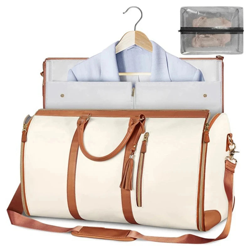PackStyle™ – Die wandelbare und faltbare Kleiderschutz-Tasche für stressfreies Reisen