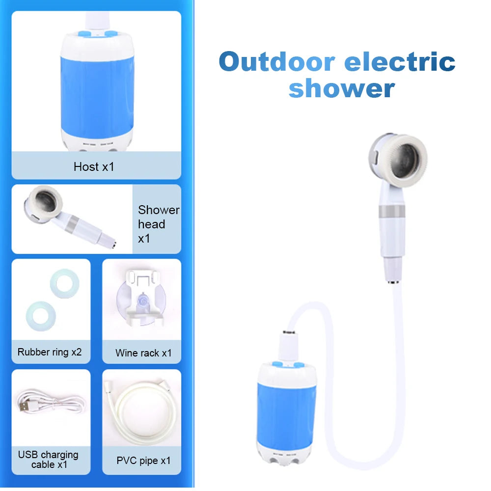 CampFlow™ – Die Perfekte tragbare Dusche für Outdoor-Abenteuer