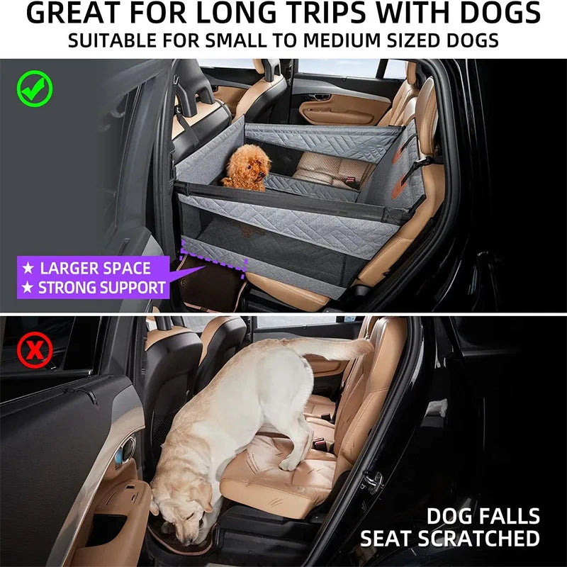 PetCar™ – Auto-Sitzabdeckung & Tragetasche für Hunde & Katzen