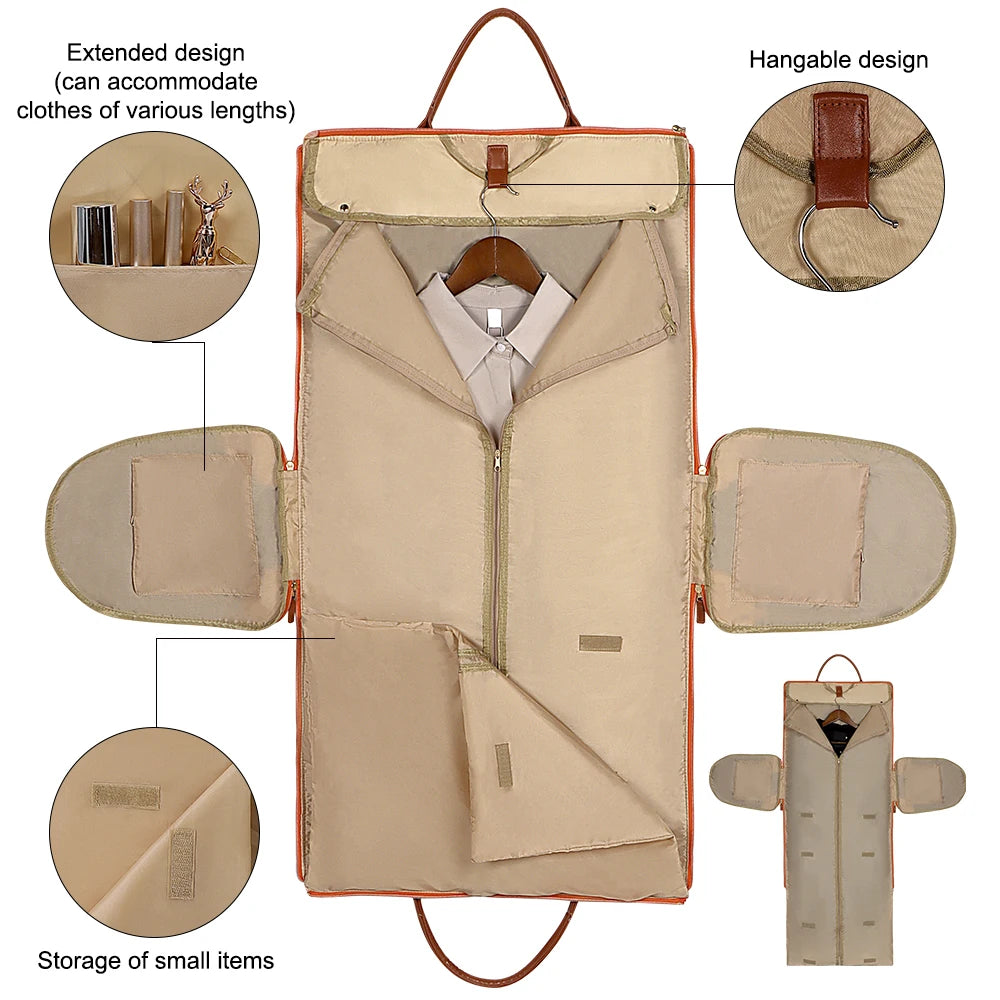 PackStyle™ – Die wandelbare und faltbare Kleiderschutz-Tasche für stressfreies Reisen