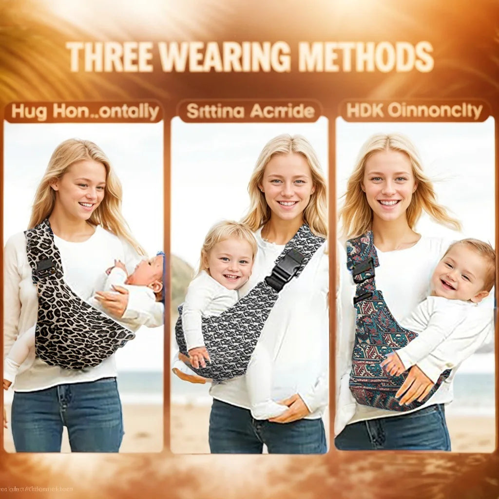 SnugCarry™ Tragbare Babytrage – Multifunktionaler Sling für Kleinkinder