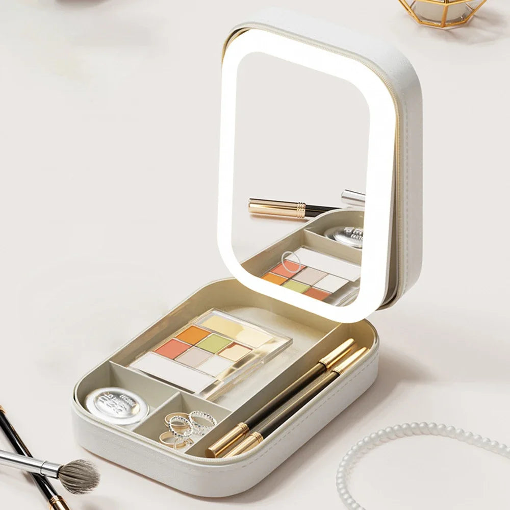 BeautyVault™ – Die kompakte LED-Reisetasche für perfekte Makeup-Beleuchtung