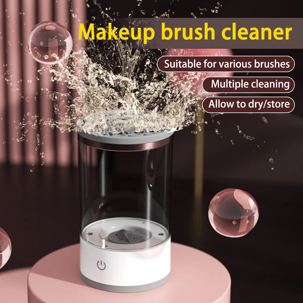 Elektrischer Make-up-Pinselreiniger mit USB – Automatische Tiefenreinigung für Kosmetikpinsel