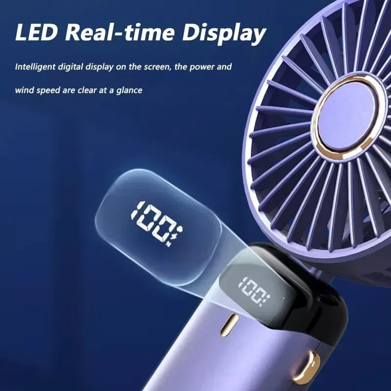 CoolBreeze™ – Leistungsstarker Mini-Ventilator mit intelligentem LED-Display