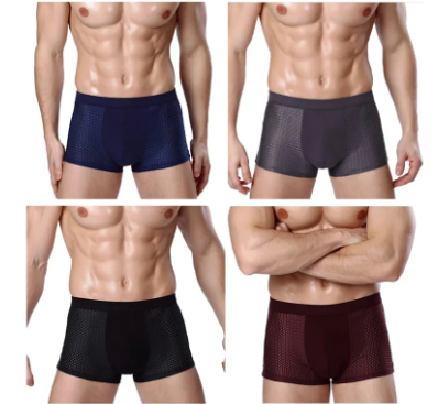 Herren Boxershorts aus Bambusfaser & Mikrofaser – Komfortabel, Atmungsaktiv und Langlebig!
