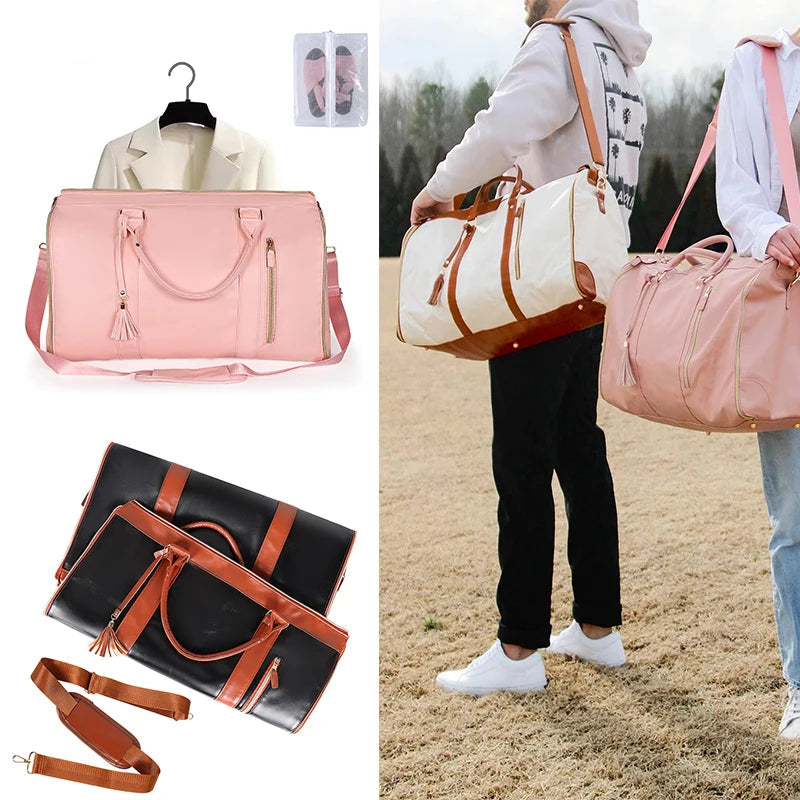 PackStyle™ – Die wandelbare und faltbare Kleiderschutz-Tasche für stressfreies Reisen
