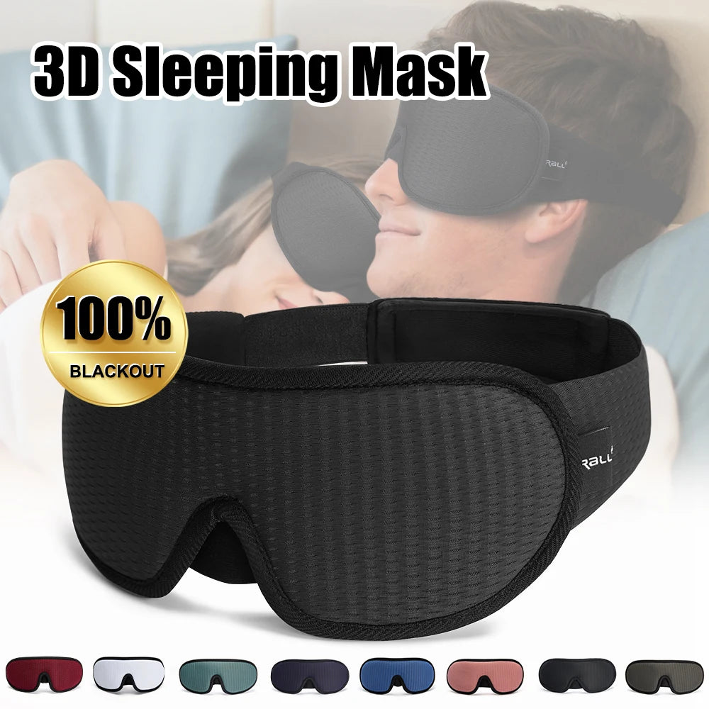 SleepComfort™ – Das 3D Ergonomische Schlafmasker für Ultimativen Komfort und Entspannung
