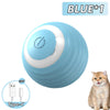 Interaktives Katzenspielzeug mit Akku – Smarter Rollball mit Fellschwanz & Mausbewegung