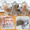PawMemories™ – Transparenter Haustier-Haar Anhänger | Persönliches Erinnerungsstück & Memorial Geschenk für Tierliebhaber