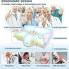 Orthopädisches Memory-Schaum-Nackenkissen | Ergonomisches 2-in-1 Kissen gegen Nackenschmerzen & für erholsamen Schlaf