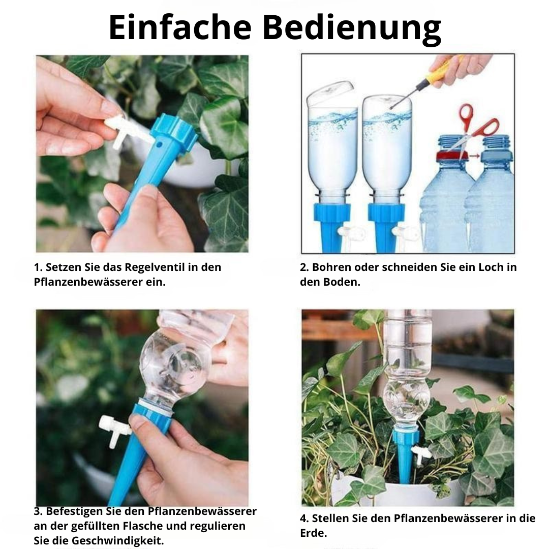 PlantGuard™ – Das intelligente Bewässerungssystem für sorgenfreie Pflanzenpflege