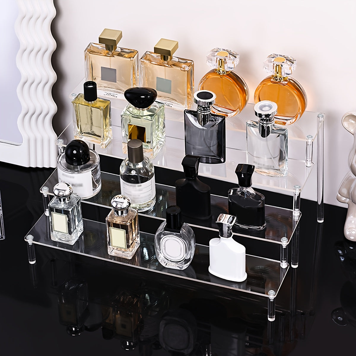 ClearView™ Acryl-Organizer für Parfüm & Kosmetik