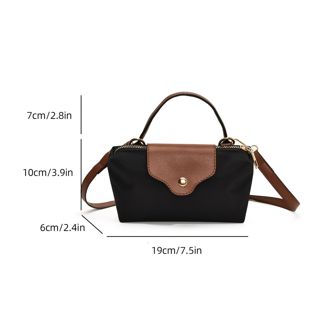 Vintage Casual Mini Crossbody Tasche – Leicht, Stilvoll & Perfekt für den Frühling! 👜