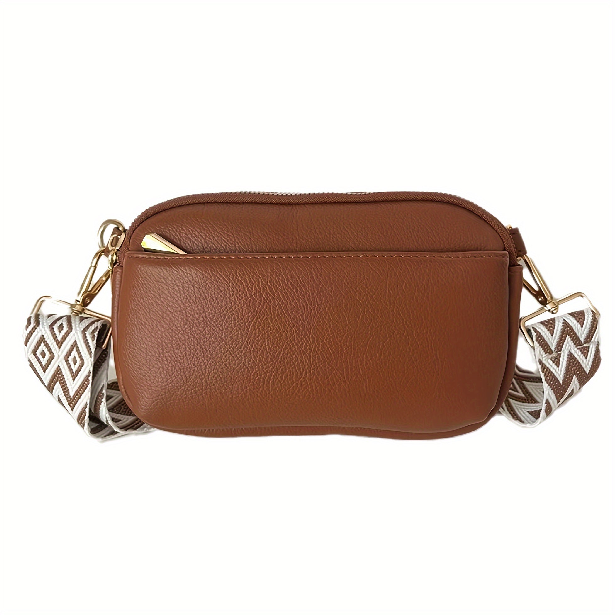 40% RABATT | Stilvoll & Praktisch – Mini Crossbody Tasche mit Breitem Gurt!