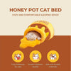 Cat Nest Shape Cat Sofa Bed Cute And Comfortable Pet Cat House Can Be Inverted Multifunctional Soft Pet Bed Suitable for Small Cats And Dogs Nest, Pet House