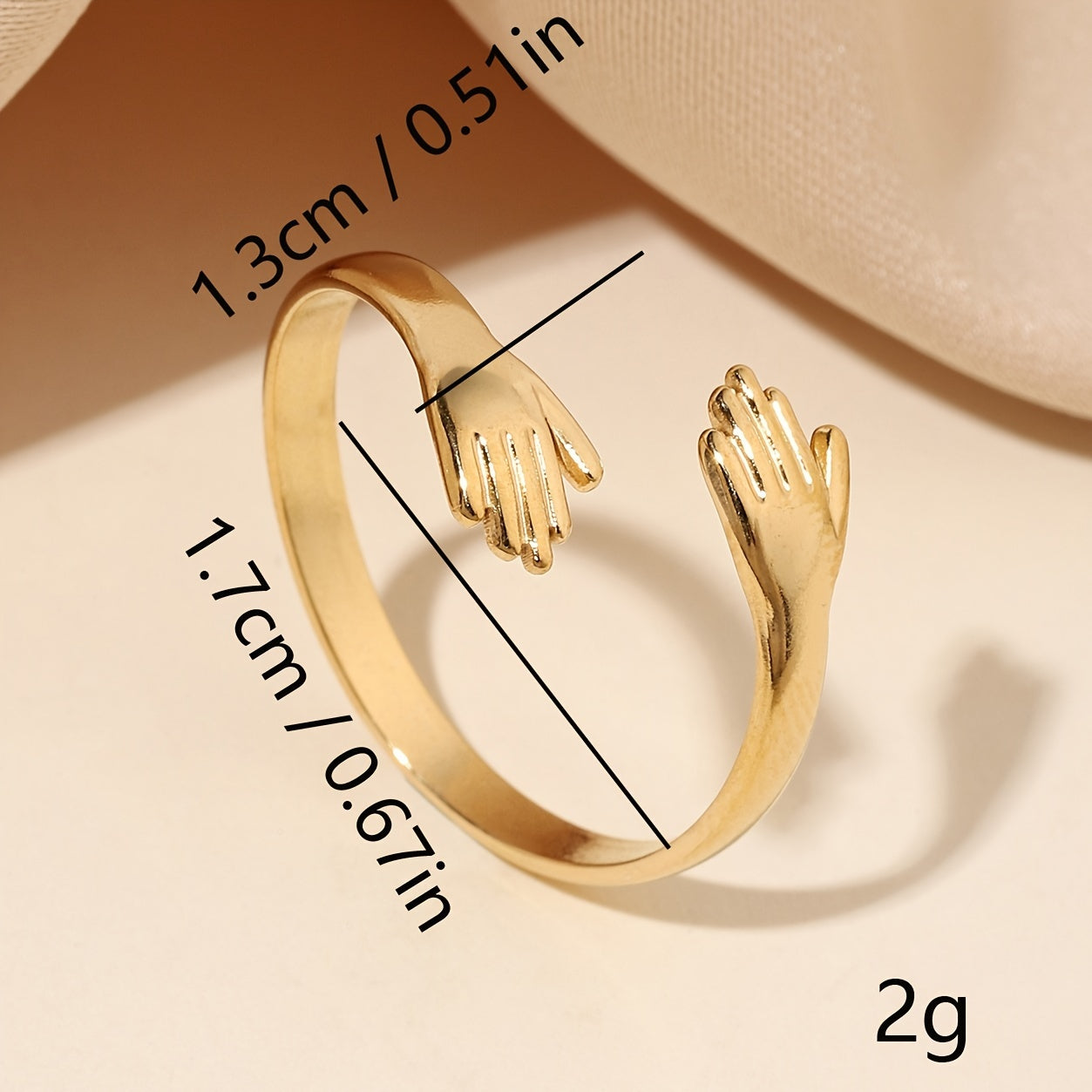 1+1 GRATIS | Umarmungsring – Ein Symbol der Liebe und Verbundenheit