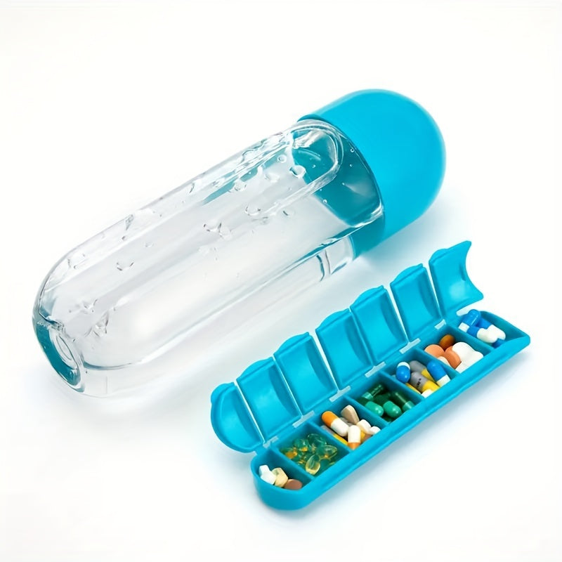 MediciBottle™ – Die 2-in-1 Medizinbox und Wasserflasche für Unterwegs