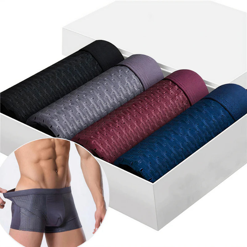Herren Boxershorts aus Bambusfaser & Mikrofaser – Komfortabel, Atmungsaktiv und Langlebig!