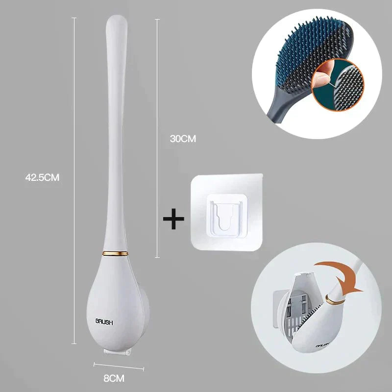 EleganceClean™ – Stilvolle & Hygienische Toilettenbürste für Badezimmer & Gäste-WC