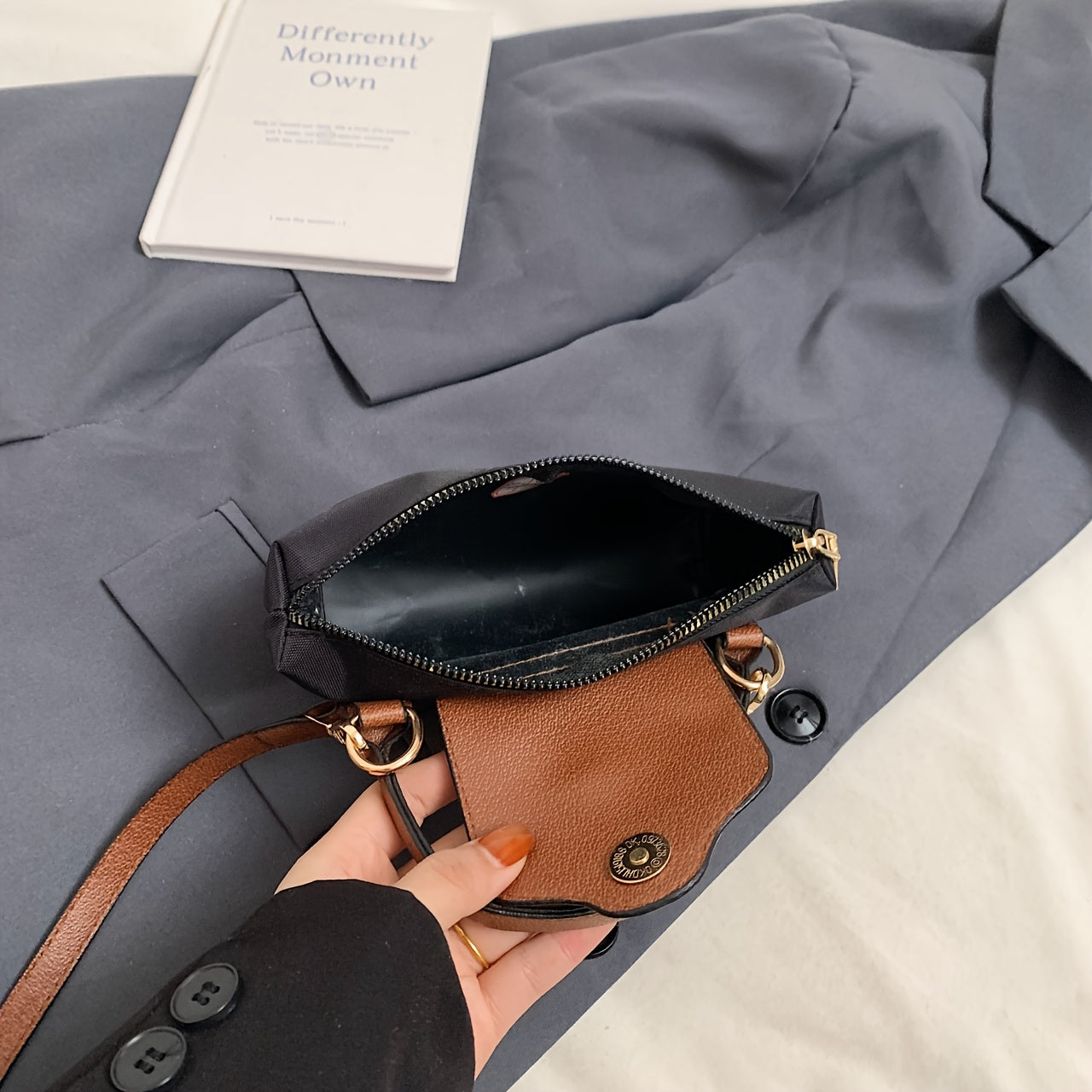 Vintage Casual Mini Crossbody Tasche – Leicht, Stilvoll & Perfekt für den Frühling! 👜