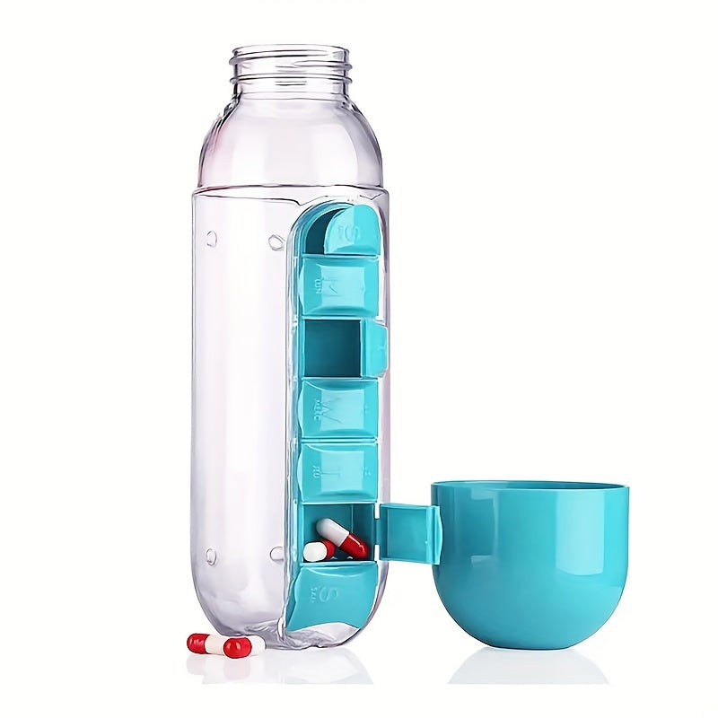 MediciBottle™ – Die 2-in-1 Medizinbox und Wasserflasche für Unterwegs