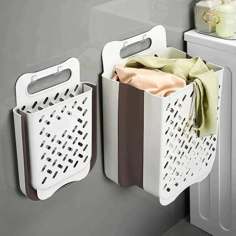 SpaceSaver LaundryPro™ – Platzsparender Wäsche-Organizer & Wäschekorb für Waschküche, Bad & Haushalt