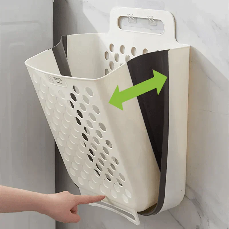SpaceSaver LaundryPro™ – Platzsparender Wäsche-Organizer & Wäschekorb für Waschküche, Bad & Haushalt