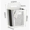 SpaceSaver LaundryPro™ – Platzsparender Wäsche-Organizer & Wäschekorb für Waschküche, Bad & Haushalt