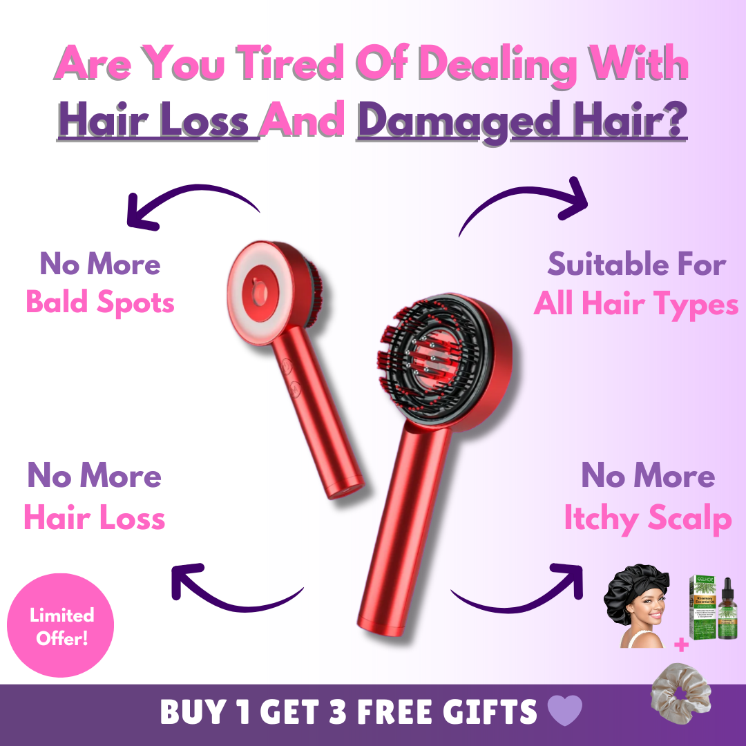 HairLume™ – Die Lichtbürste für sichtbar dichteres Haar