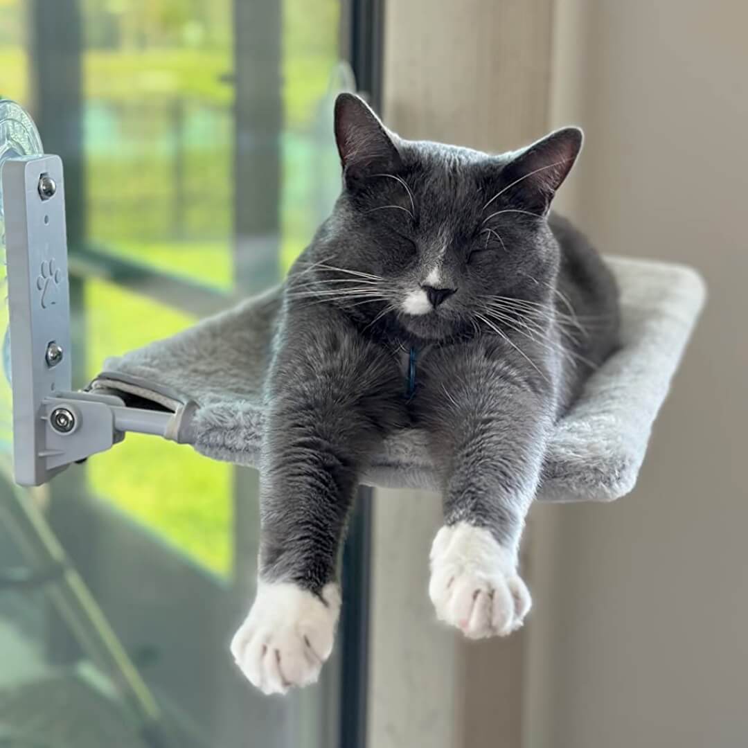 PurrRelax™ – Faltbare Katzen-Hängematte für Fenster & Heizkörper (Nur heute: 50 % RABATT!)