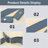 2 stks Elastischer Gürtel ohne Schnalle – Stilvolle Designs für den perfekten Look!